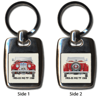 MG TF 1500 1953-55 Keyring 5